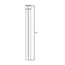 Keimtötende Lampe PL-L - 60W-HO - 2G11 - (408mm)