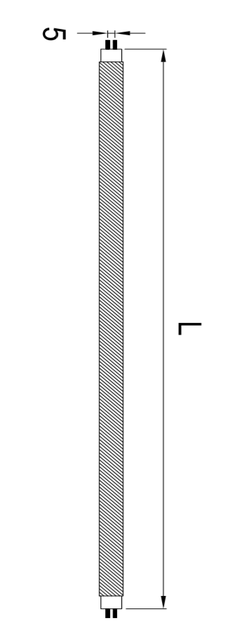 [CHS-120WH] Keimtötende Lampe 120W-HO G5 - (T5 x 1191mm) - LP